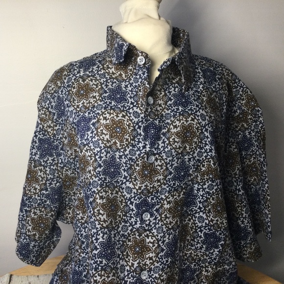 Tasso Elba 100% Linen Shirt …Perfect for Summer Heat - Picture 1 of 7